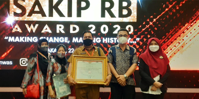 Pemkab Bengkulu Utara Raih Penghargaan SAKIP Predikat B