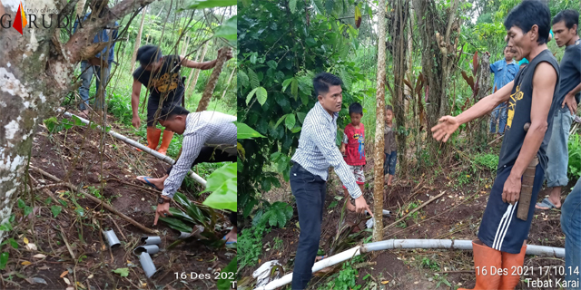 Polisi Masih Selidiki Oknum Potong Pipa Air Warga Desa Peraduan Binjai