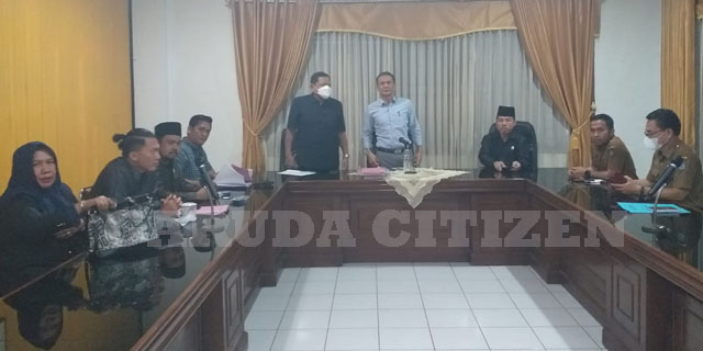 Perda TJSLP Terkesan Mandul, DPRD BU Hearing Dengan Bupati