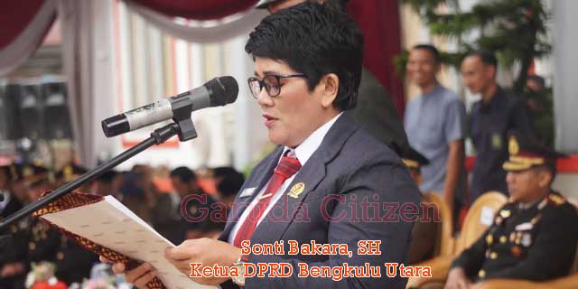 Ketua DPRD Bengkulu Utara Bacakan Ikrar Kesaktian Pancasila